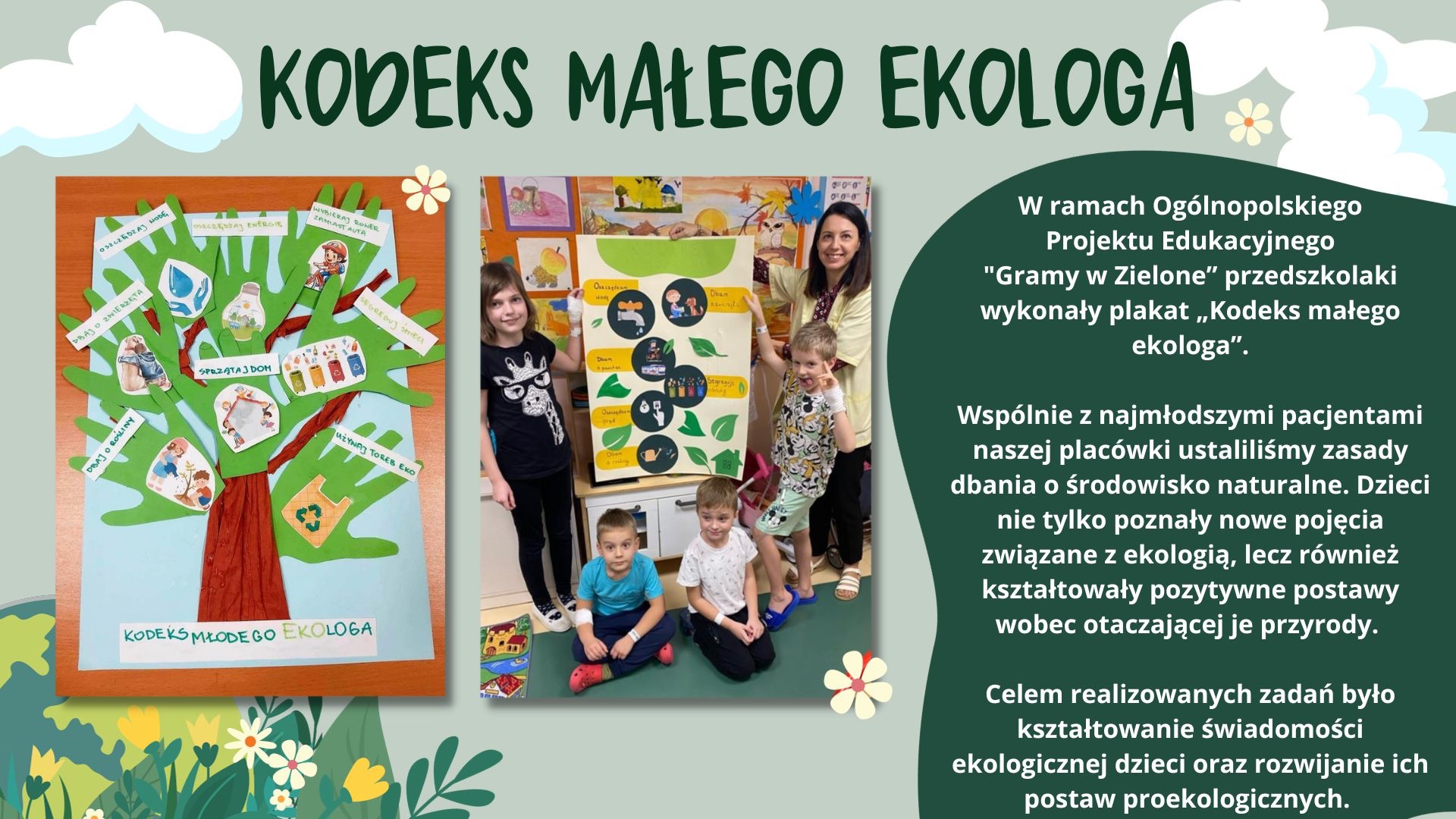 Gramy w zielone - projekt proekologiczny