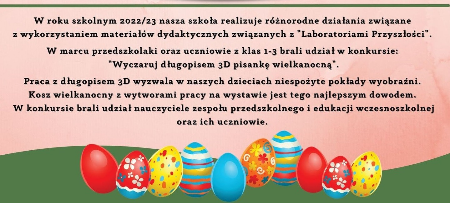 Wyczaruj długopisem 3d wielkanocna pisankę