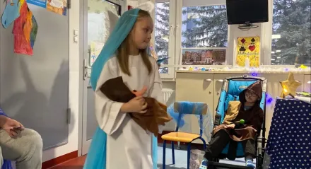 Jasełka w Klinice Pediatrii i Rehabilitacji