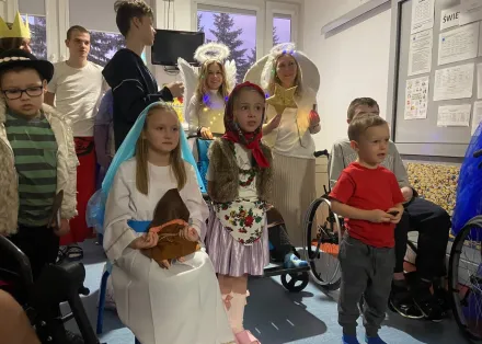 Jasełka w Klinice Pediatrii i Rehabilitacji