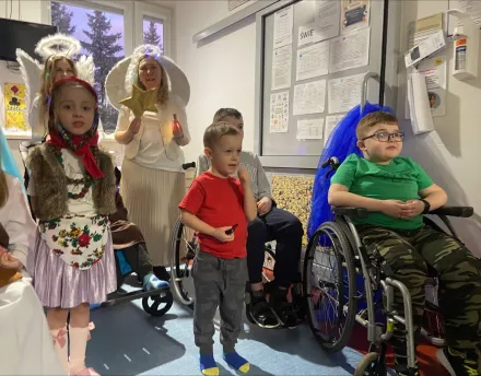 Jasełka w Klinice Pediatrii i Rehabilitacji