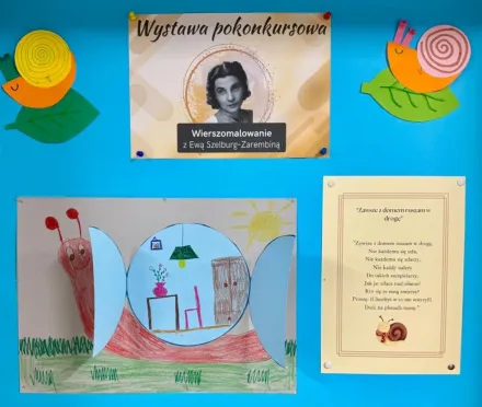 Wystawa pokonkursowa - Wierszomalowanie z Ewą Szelbur-Zarembiną