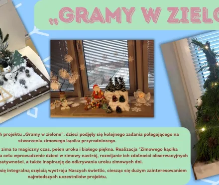 ZIMOWY KĄCIK PRZYRODNICZY
