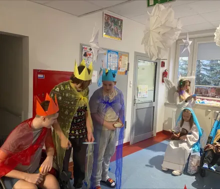 Jasełka w Klinice Pediatrii i Rehabilitacji