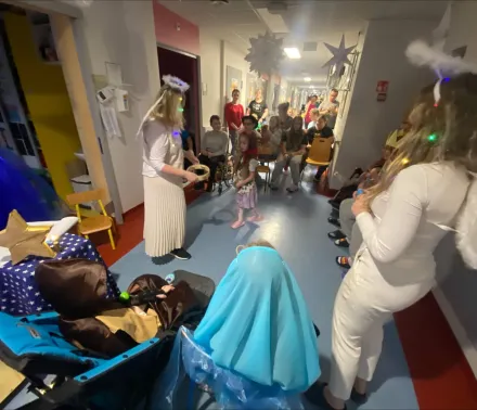 Jasełka w Klinice Pediatrii i Rehabilitacji