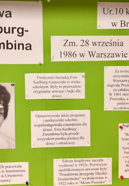 Wystawa pokonkursowa - Wierszomalowanie z Ewą Szelbur-Zarembiną