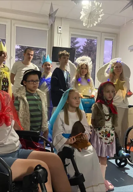 Jasełka w Klinice Pediatrii i Rehabilitacji