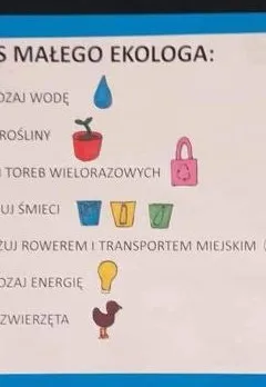 KODEKS MAŁEGO EKOLOGA