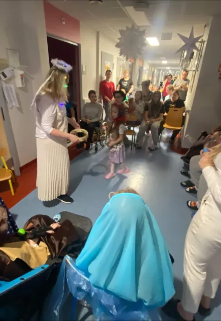 Jasełka w Klinice Pediatrii i Rehabilitacji