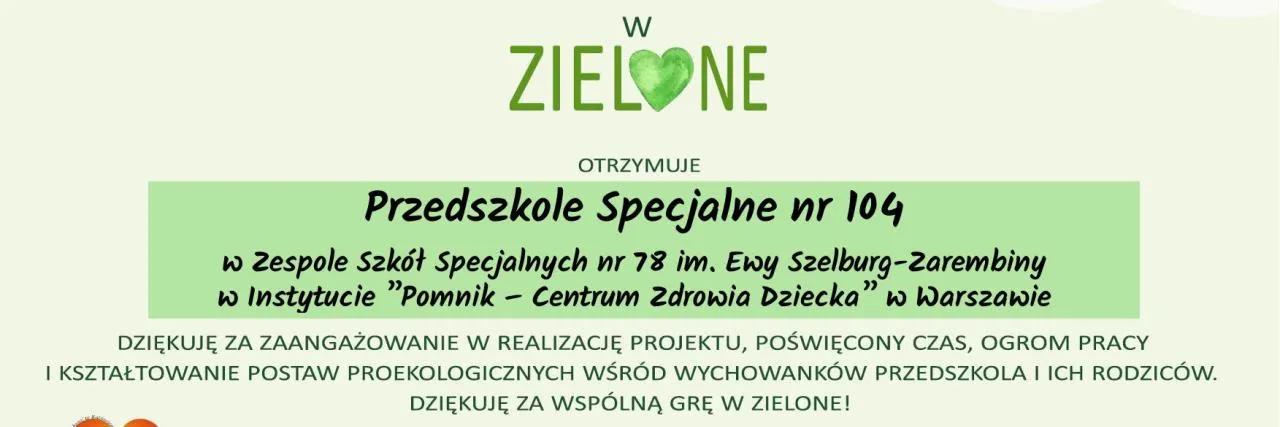 Gramy w zielone