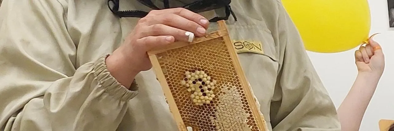 Światowy Dzień Pszczół , spotkanie z pszczelarzem 