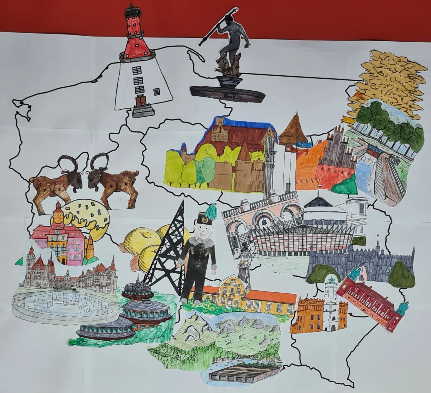 Podróże małe i duże - Praca z mapą