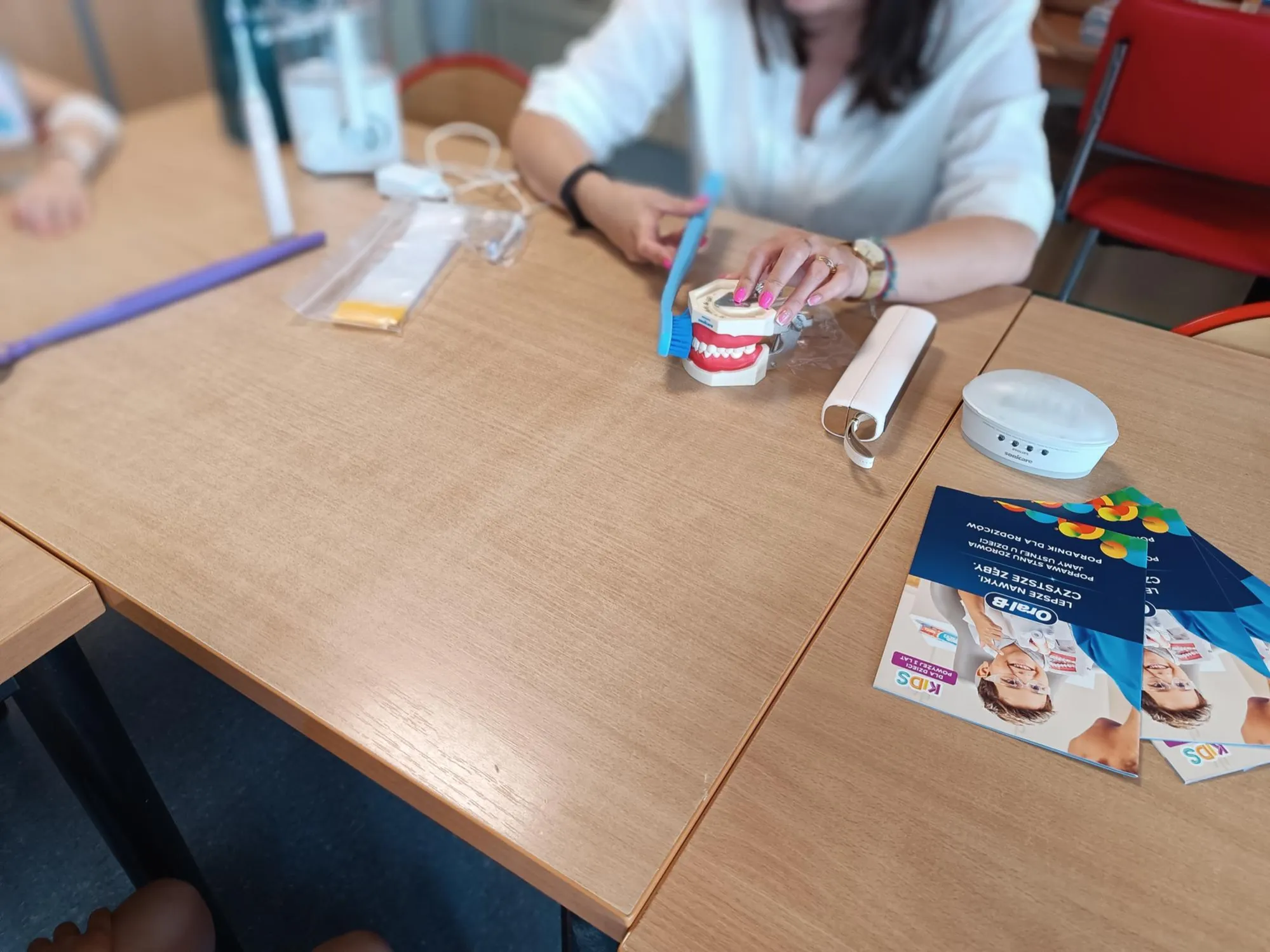 Spotkanie z higienistką stomatologiczną