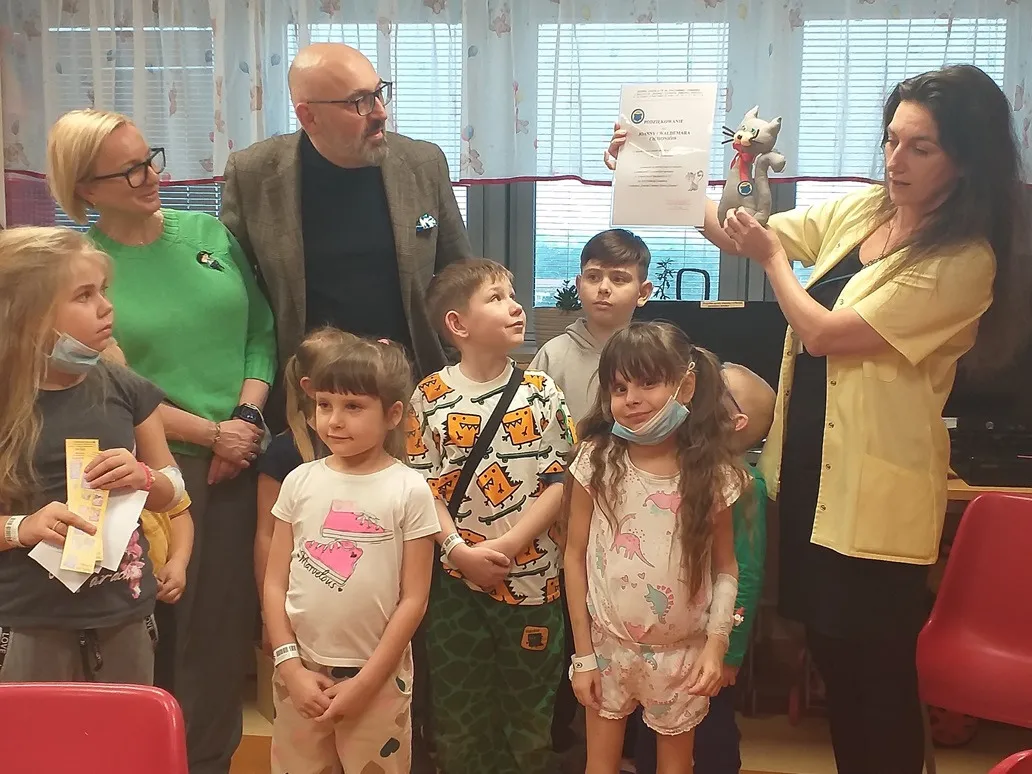 JOANNA i WALDEMAR z KOTEM CUKIERKIEM GOŚĆMI ZSS78!