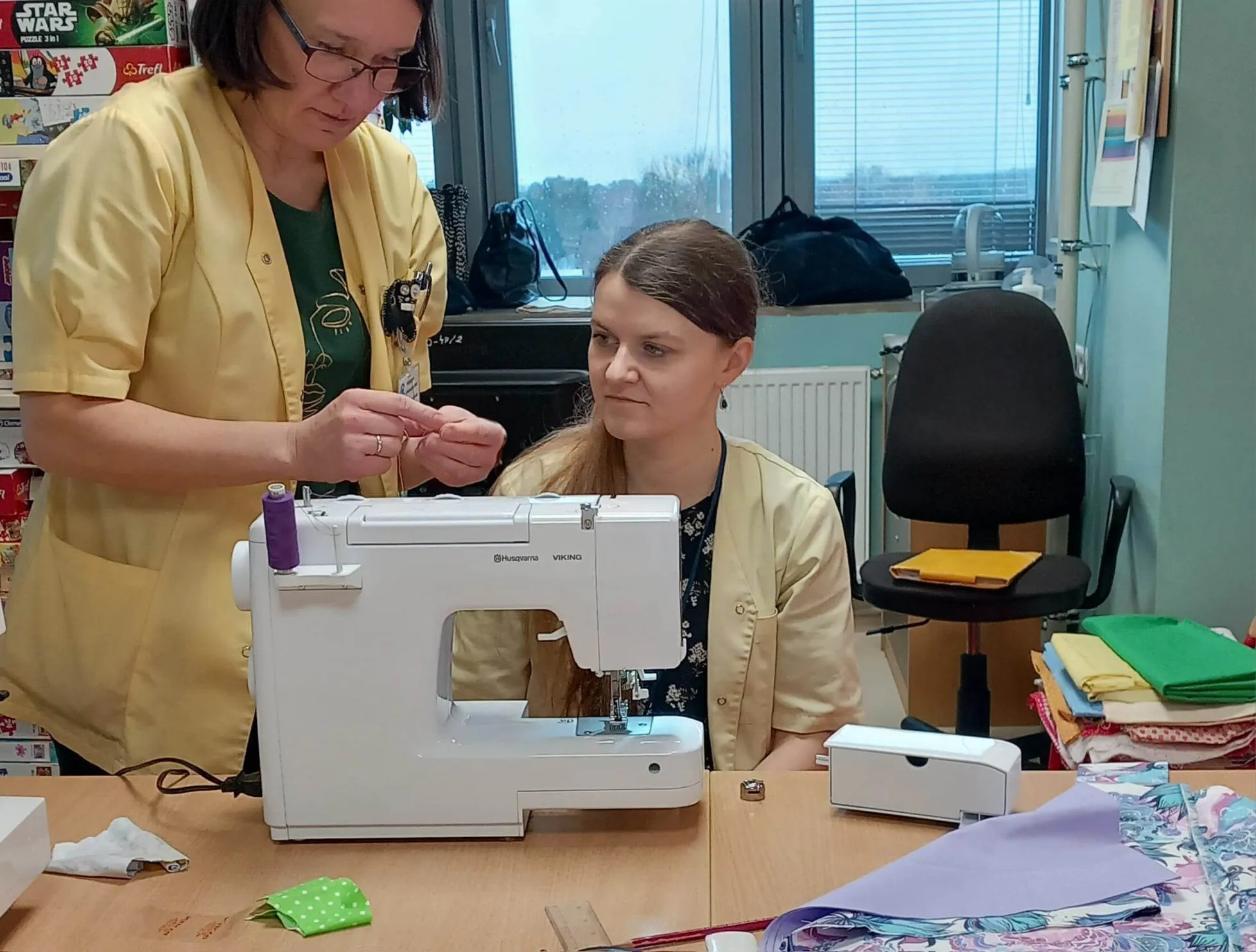Kurs kroju i szycia ramach projektu Laboratoria przyszłości
